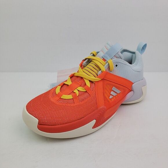 Adidas SMU Exhibit Select Womens Size 8 Solar Red Basketball Sneaker Shoes IF459 - Picture 2 of 12